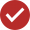 Filled Check Mark Icon
